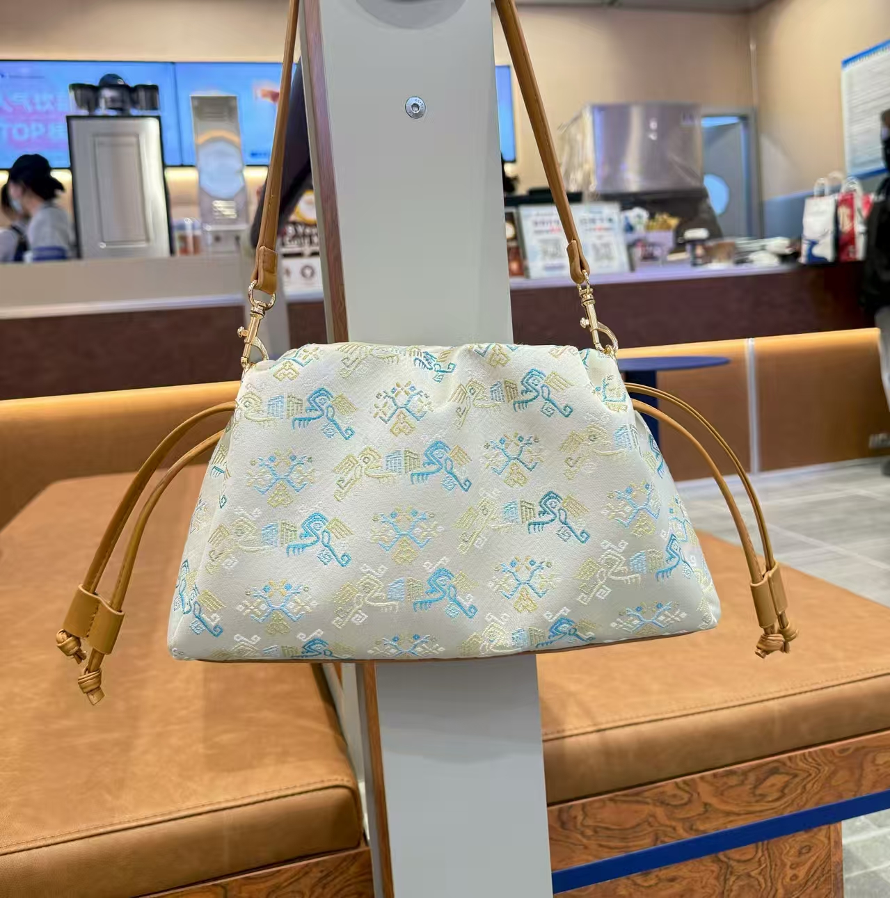 Beige Pony Bag